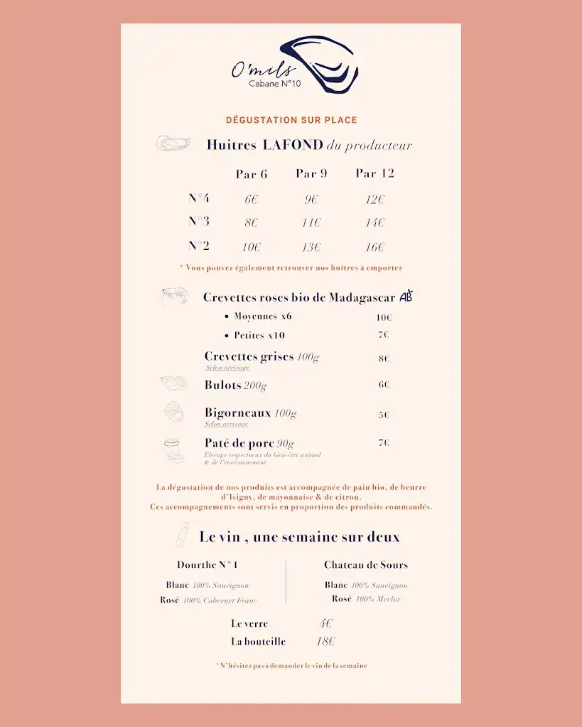 Menu_O'mils Cabane n°10_Audenge_image_1