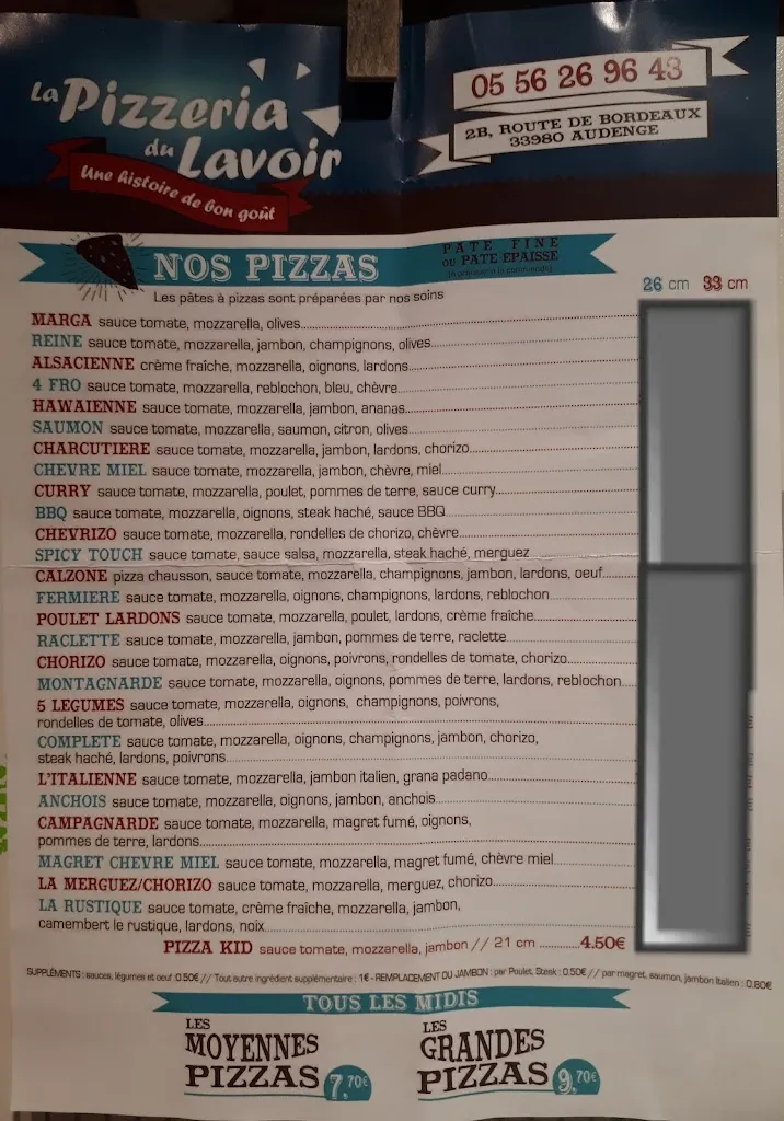 Menu_La Pizzeria du Lavoir_Audenge_image_3