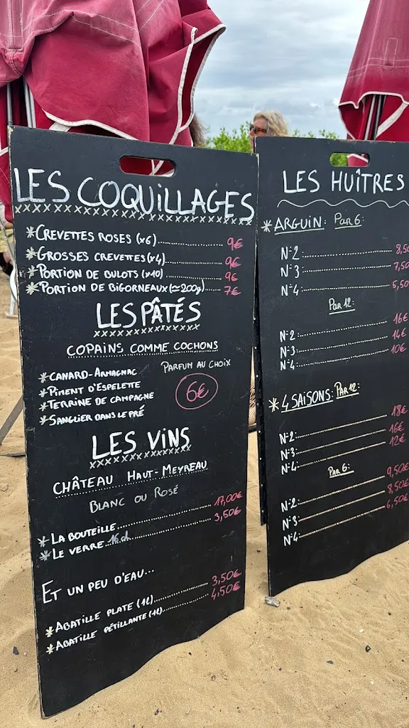 Menu_La Cabane des JAUD_Gujan-Mestras_image_4