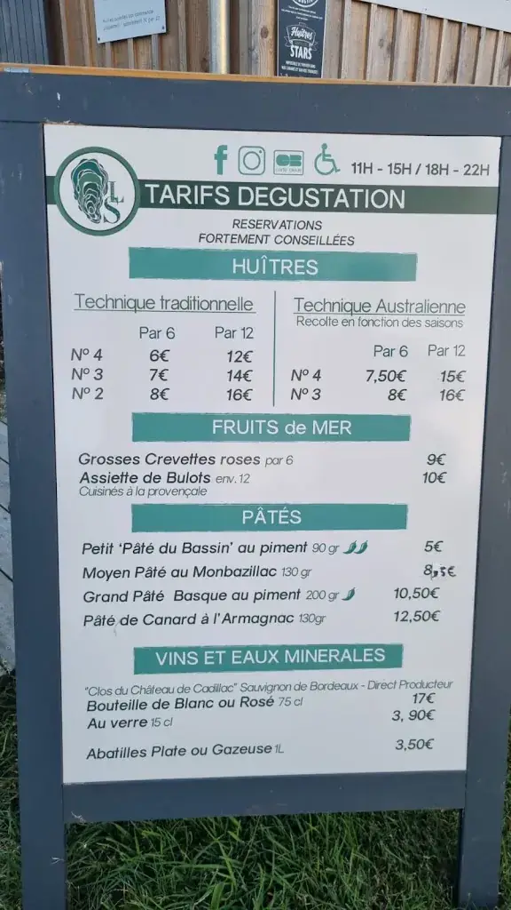 Menu_Le Shed Dégustation_Lanton_image_2