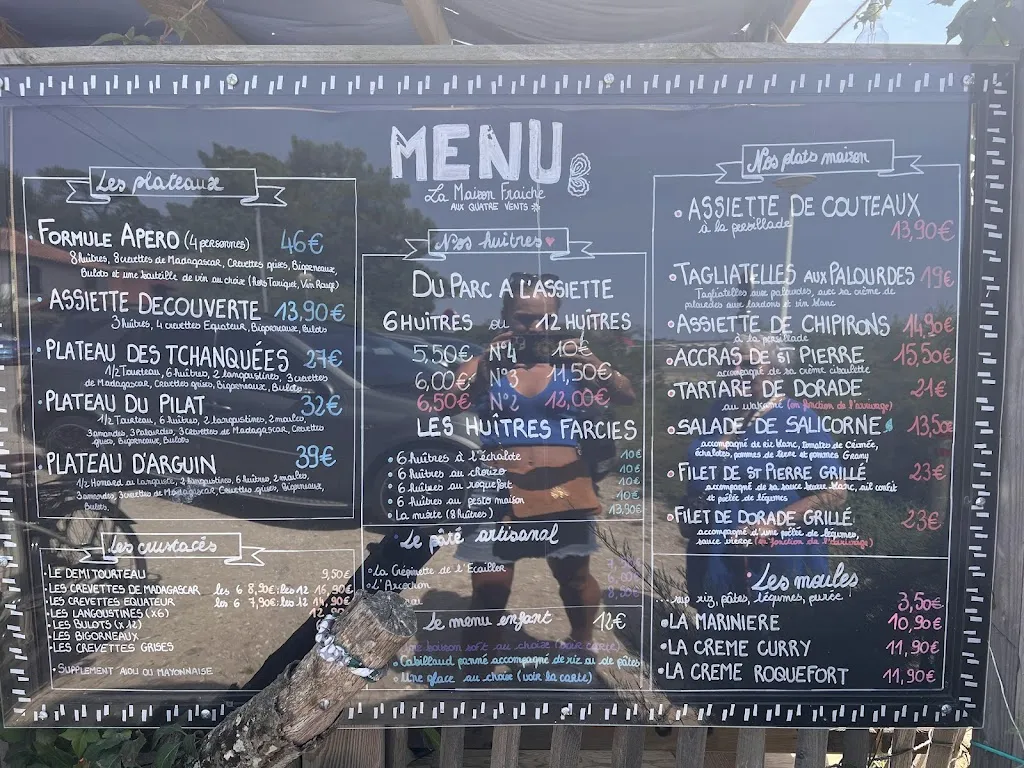 Menu_La Maison Fraiche - Aux Quatre Vents_Lanton_image_2