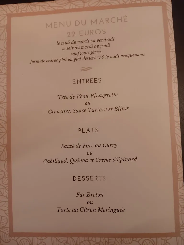 Menu_Logis Hôtel Restaurant la Chatellenie_Availles-Limouzine_image_4