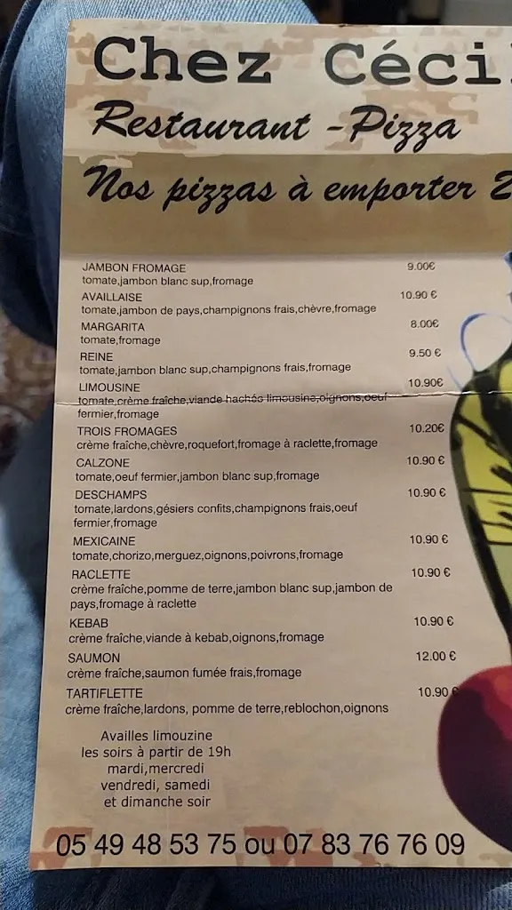 Menü_CLOSED has been for several years_Availles-Limouzine_Bild_2