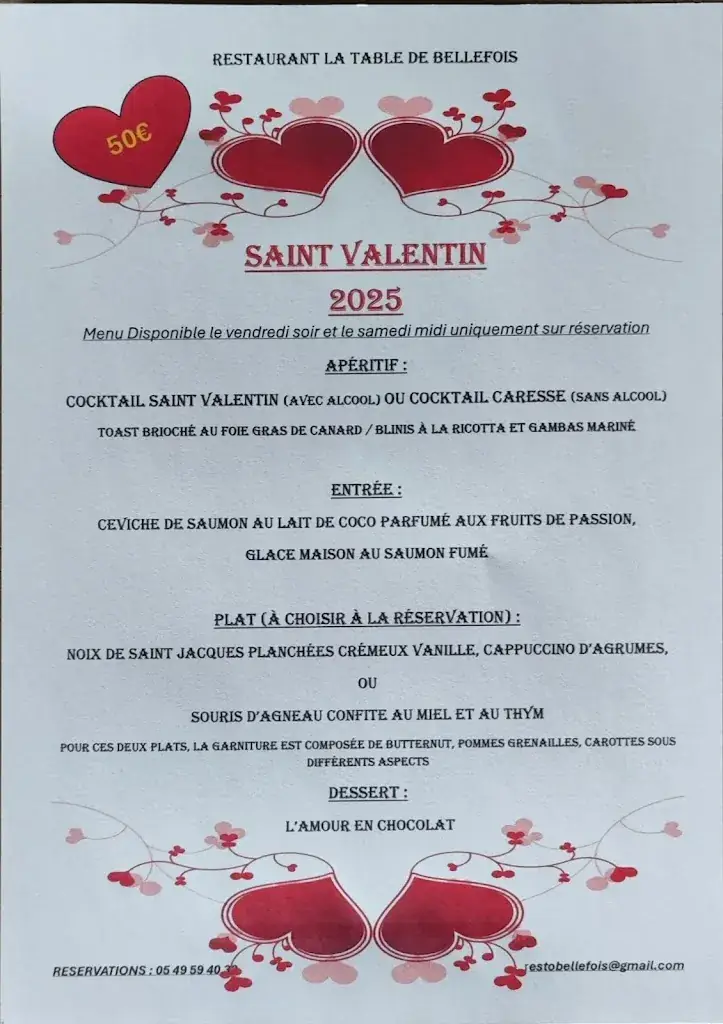 Menu_La Table de Bellefois_Neuville-de-Poitou_image_1