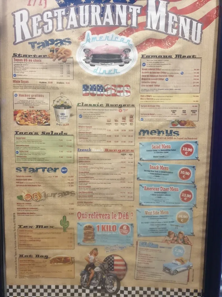 Menü_American diner_Sillingy_Bild_4