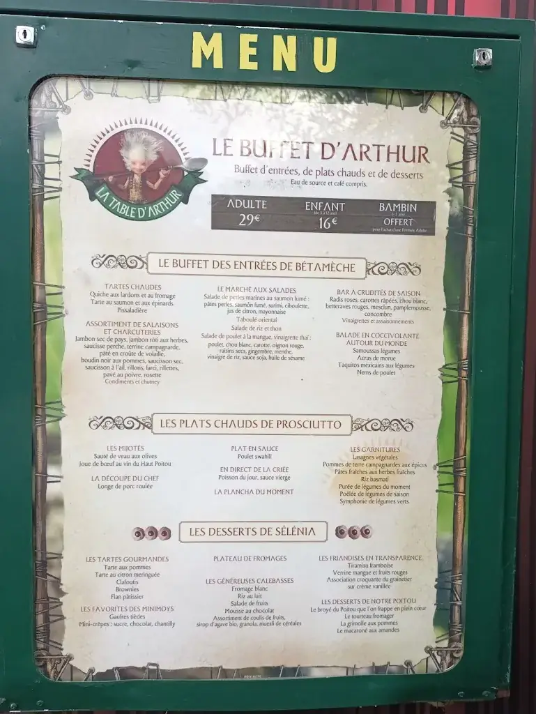 Menu_La Table d'Arthur_Chasseneuil-du-Poitou_imagen_4