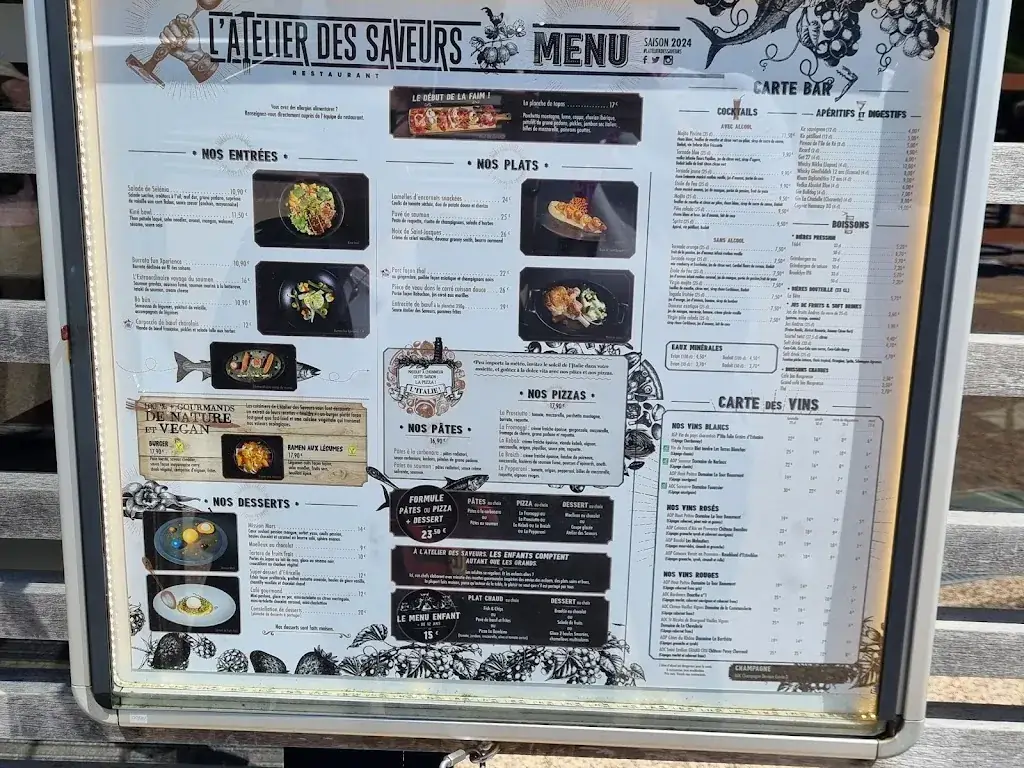 Menü_L'Atelier des Saveurs_Chasseneuil-du-Poitou_Bild_4