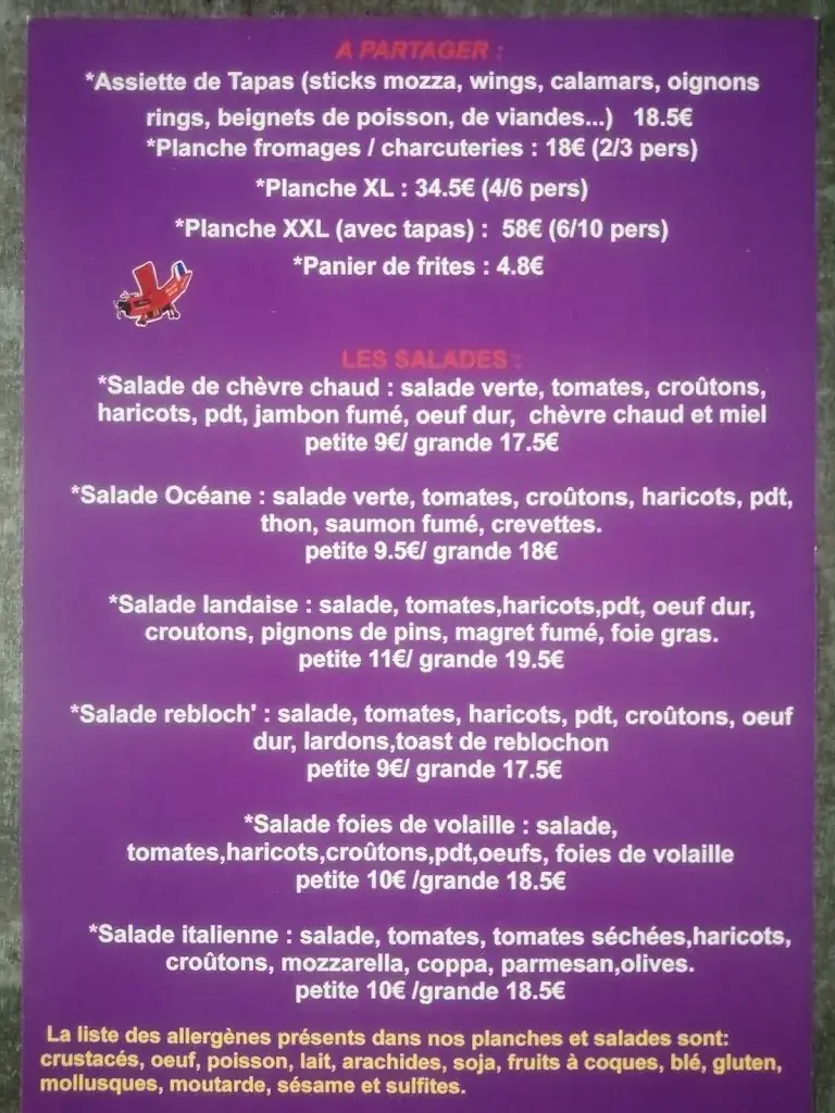 Menu_Restaurant L'Arrach' à sillingy_Sillingy_imagen_2