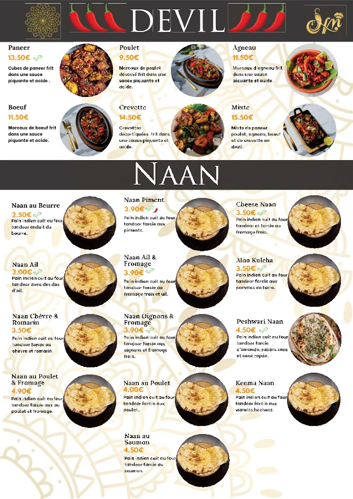 Menu_Honey Moon_Aulnay-sous-Bois_image_2