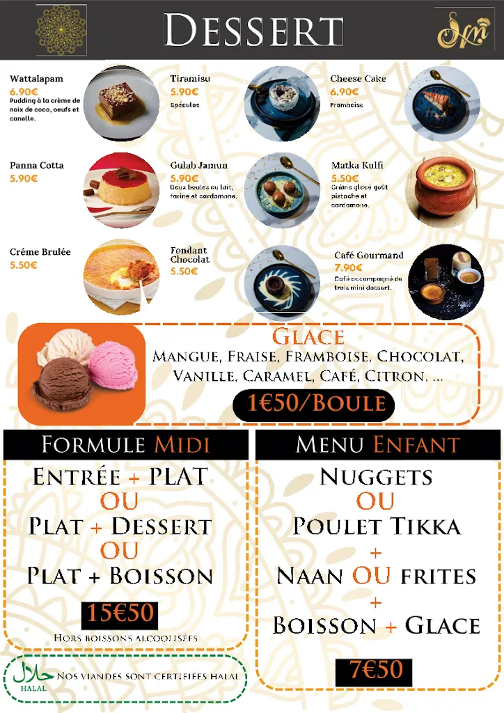 Menu_Honey Moon_Aulnay-sous-Bois_image_4