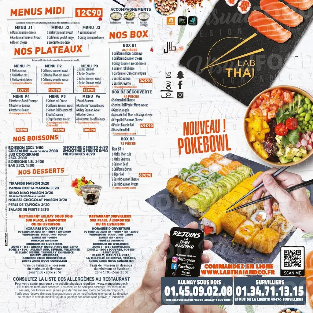 Menu_Lab thai_Aulnay-sous-Bois_imagen_2