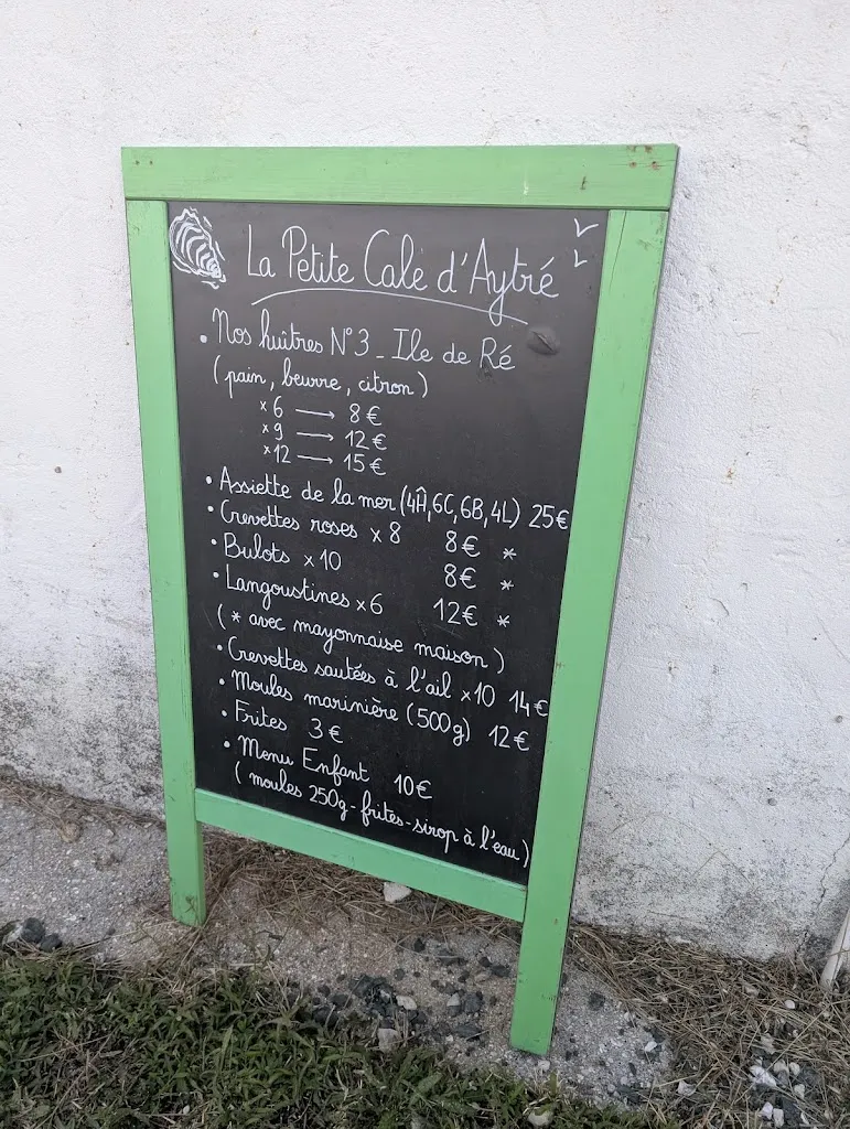 Menu_La Petite Cale d'Aytré_Aytré_image_3