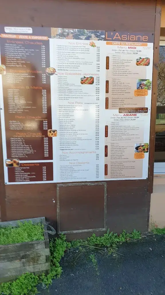 Menü_L'Asiane Aytré_Aytré_Bild_3