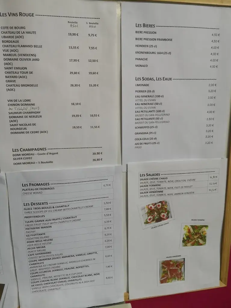 Menu_Auberge du Cheval Blanc_Saint-Maixent-l'École_image_3