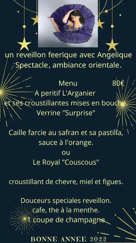 Menu_restaurant L'ARGANIER_Baignes-Sainte-Radegonde_image_1