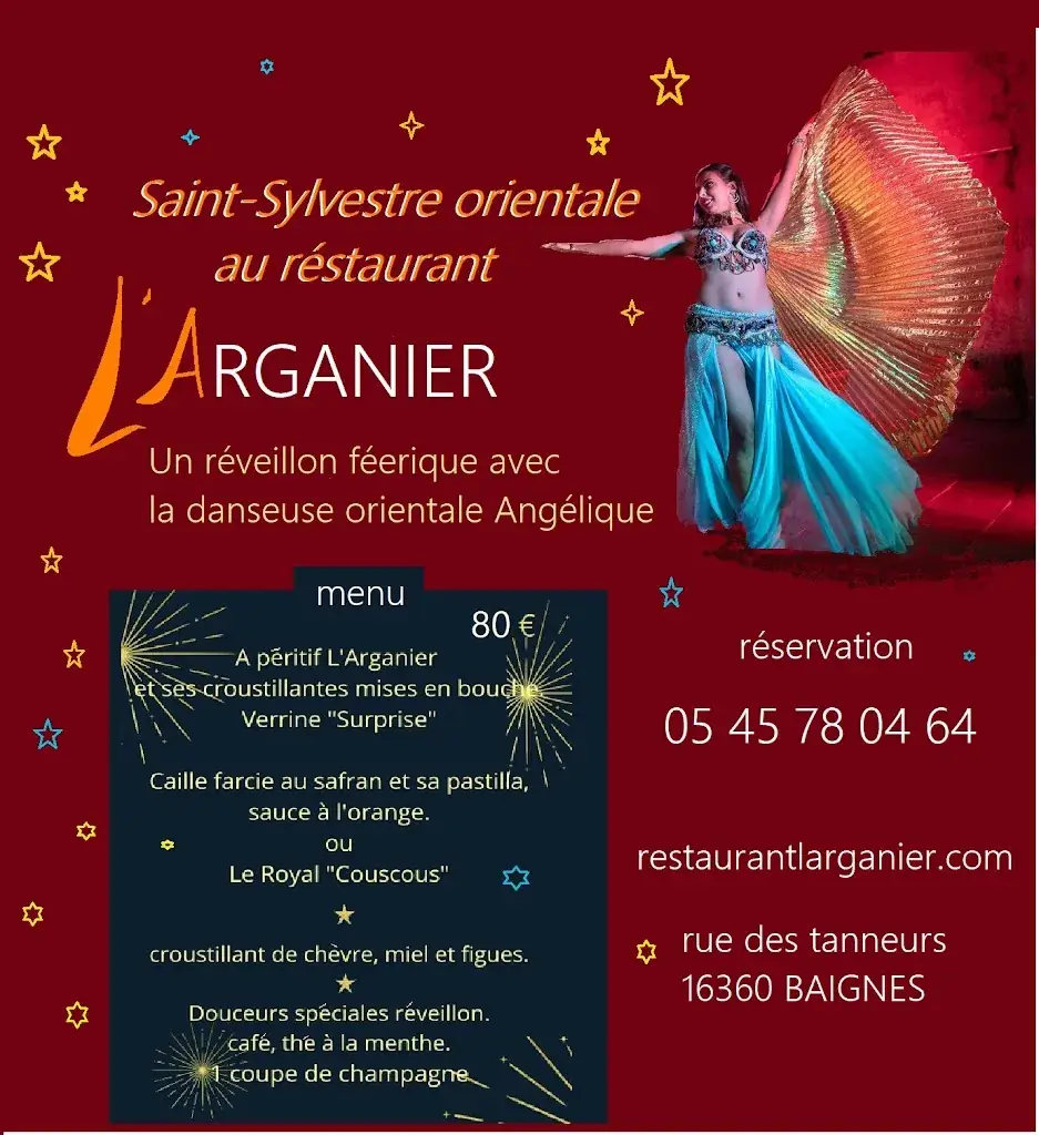 Menu_restaurant L'ARGANIER_Baignes-Sainte-Radegonde_image_4