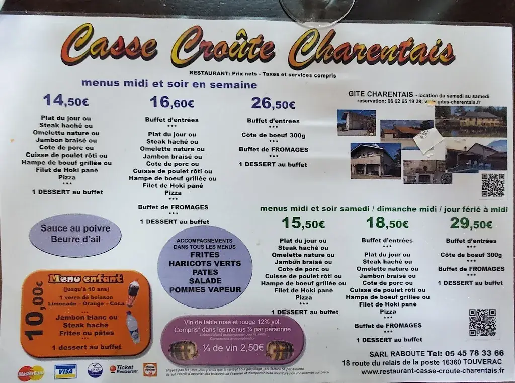 Menu_Le Casse Croûte Charentais_Touvérac_image_1