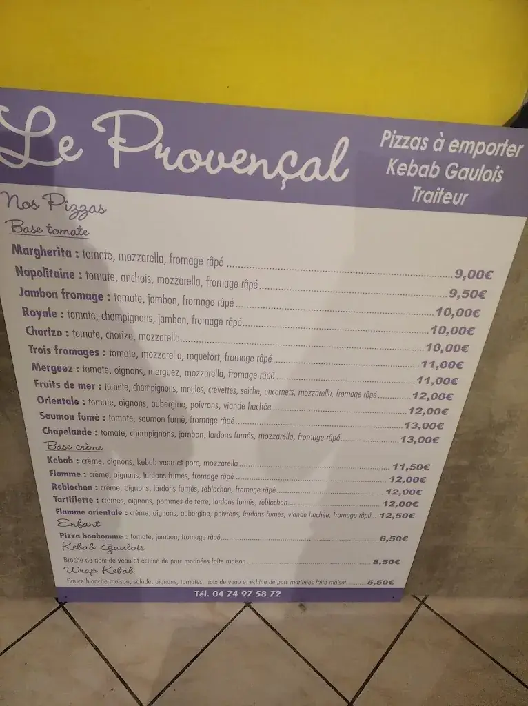 Menu_Le Provençal_Chapelle-de-la-Tour_image_1