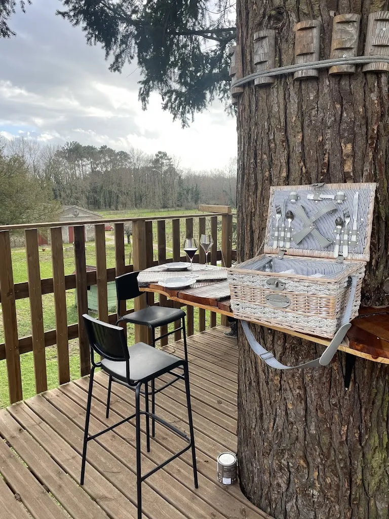 La terrasse du château restaurant in Ayguemorte-les-Graves