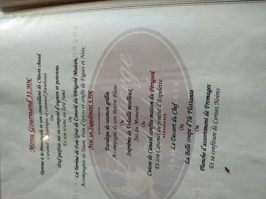 Menü_Auberge André_Cambes_Bild_4