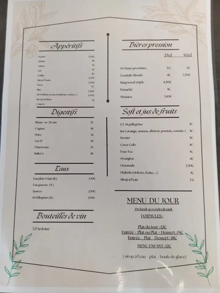 Menu_comme à note maison_Chapelle-de-la-Tour_image_1