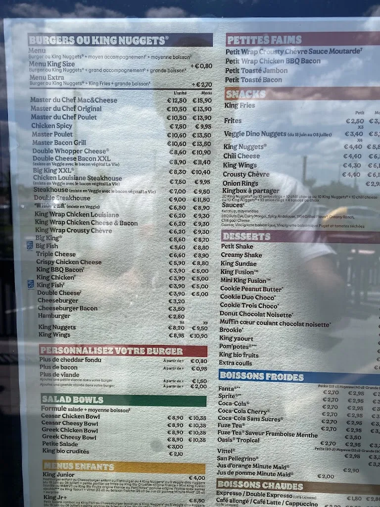 Burger King restaurant in Ayguemorte-les-Graves