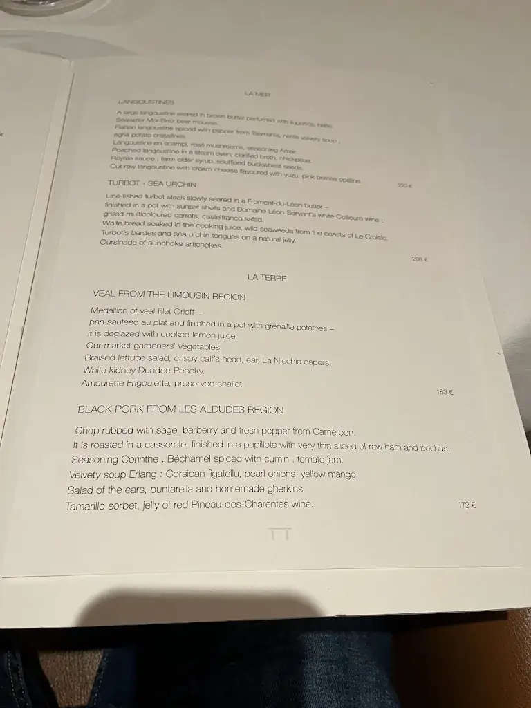 Menu_Pierre Gagnaire_Paris_image_4