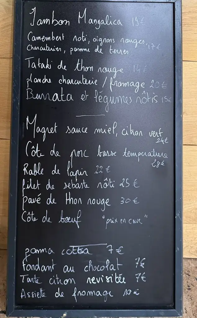 Menu_Comptoir du Château - Nérac_Nérac_image_1