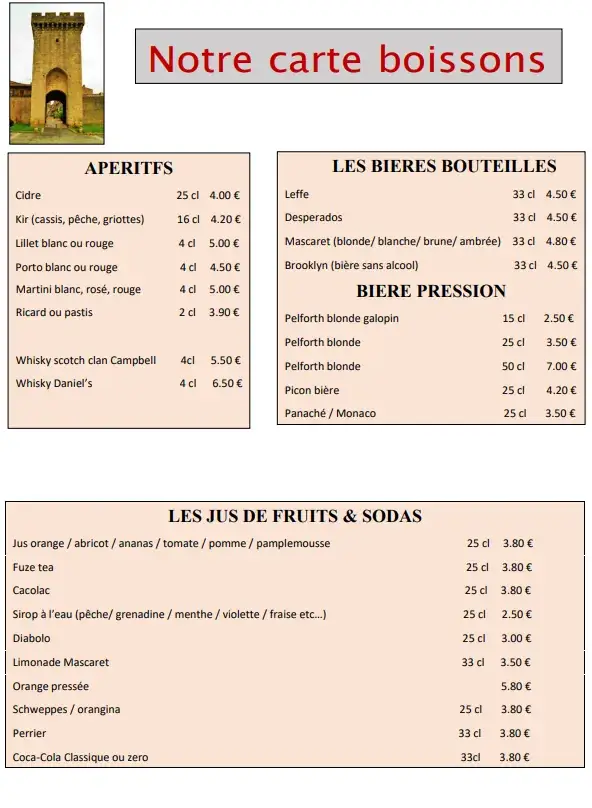 Menu_Restaurant-brasserie de la Halle_Cadillac-sur-Garonne_image_1