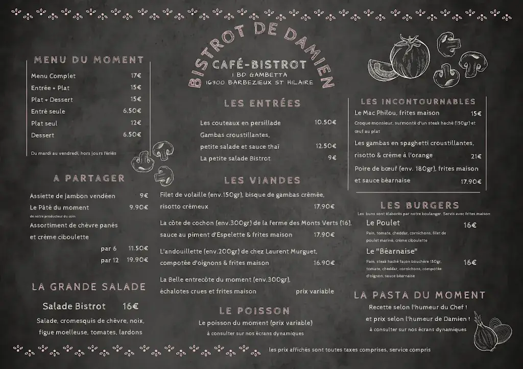 Menu_Bistrot de Damien_Barbezieux-Saint-Hilaire_image_2