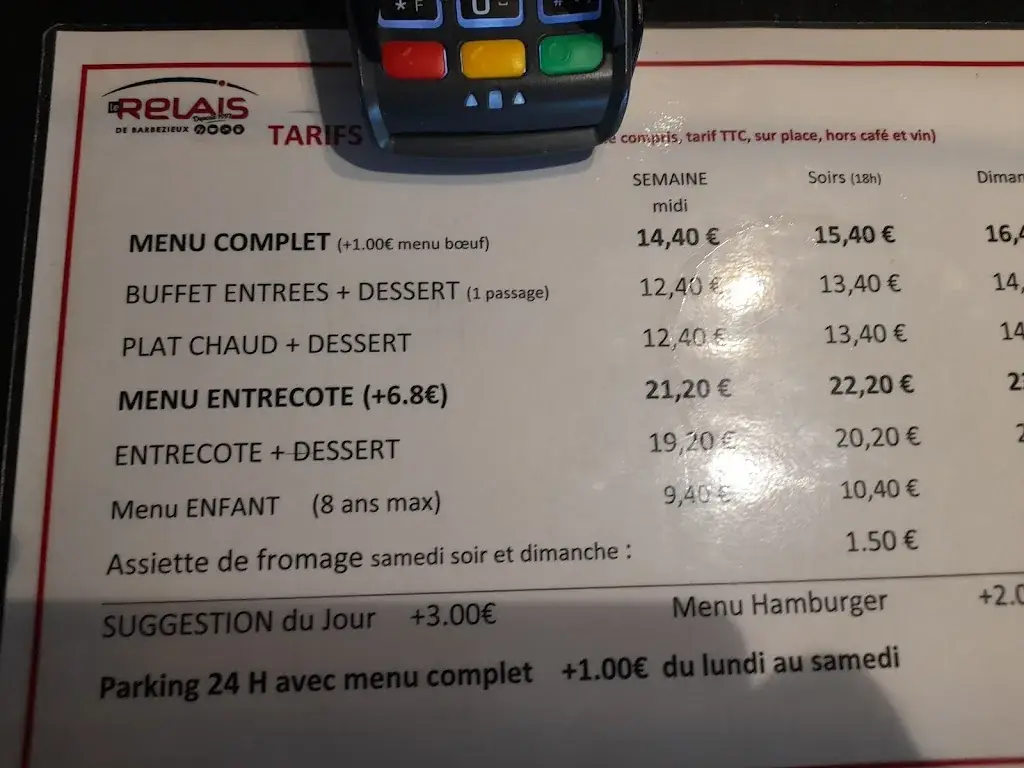 Menu_Relais de Barbezieux_Barbezieux-Saint-Hilaire_image_2