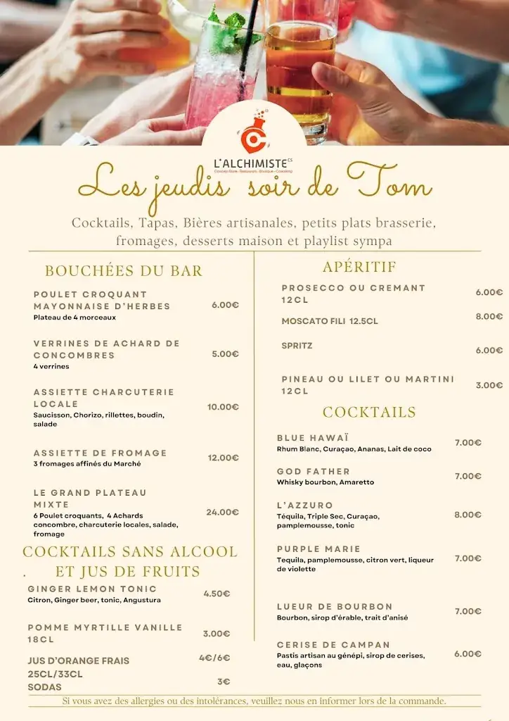 Menu_The Alchemist Restaurant Shop Cocktails Coworking_Barbezieux-Saint-Hilaire_image_2