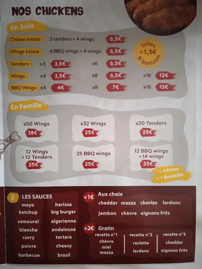 Chez WADIH cheese naan restaurante en Barbezieux-Saint-Hilaire