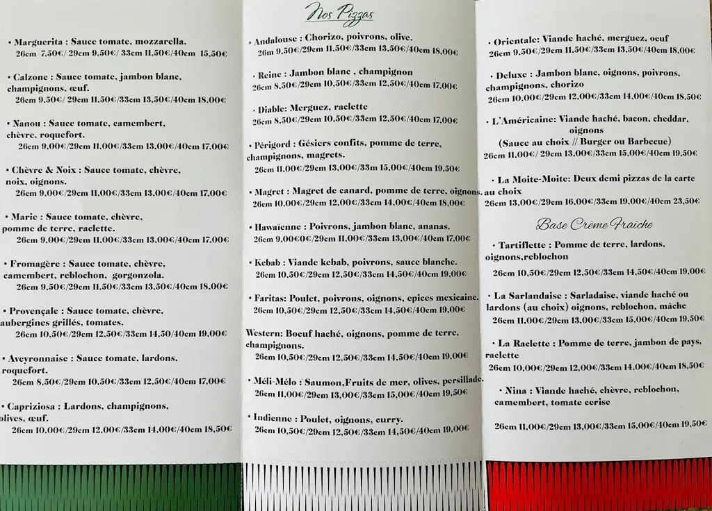 Menu_Deliziosa Pizza_Barbezieux-Saint-Hilaire_image_1