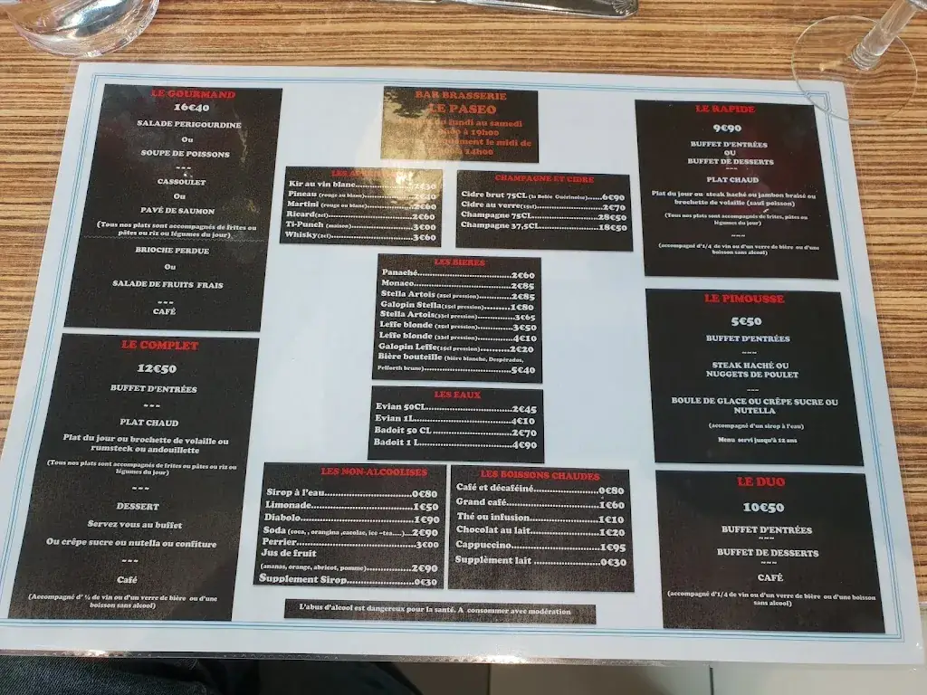 Menu_Paseo Bar Brasserie_Barbezieux-Saint-Hilaire_image_1