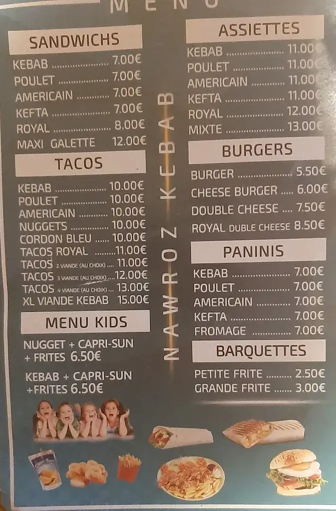 Menü_Kebab NAWROZ_Barbezieux-Saint-Hilaire_Bild_2