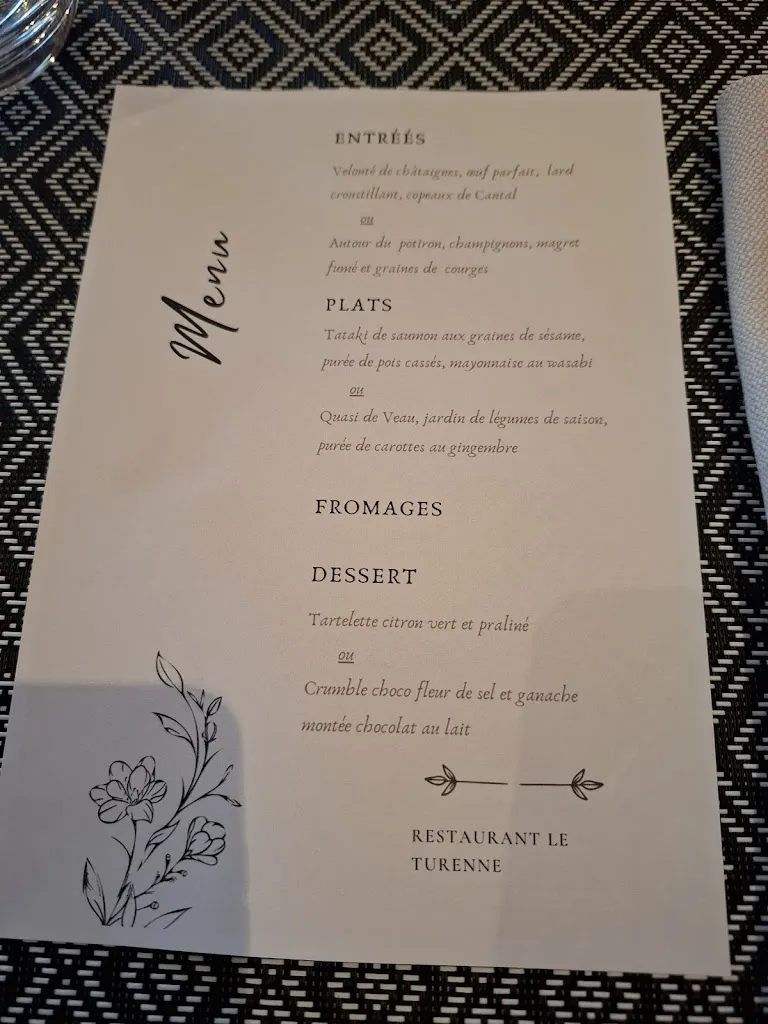 Menu_Restaurant le Turenne_Beaulieu-sur-Dordogne_image_4