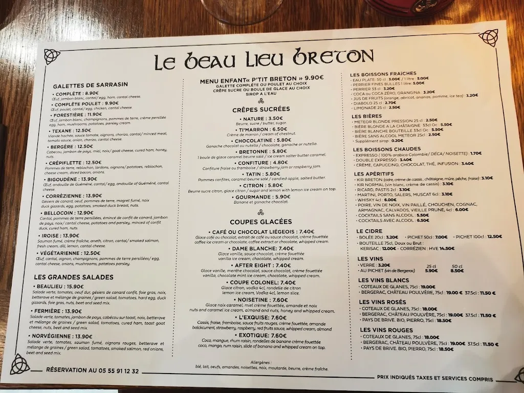 Menu_Le Beau Lieu Breton_Beaulieu-sur-Dordogne_image_3