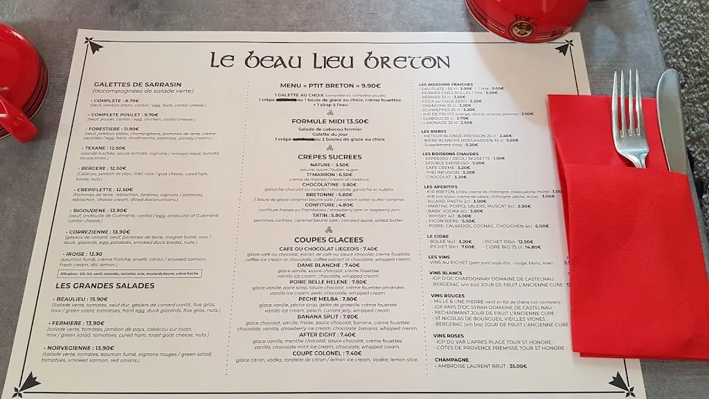 Menu_Le Beau Lieu Breton_Beaulieu-sur-Dordogne_image_4