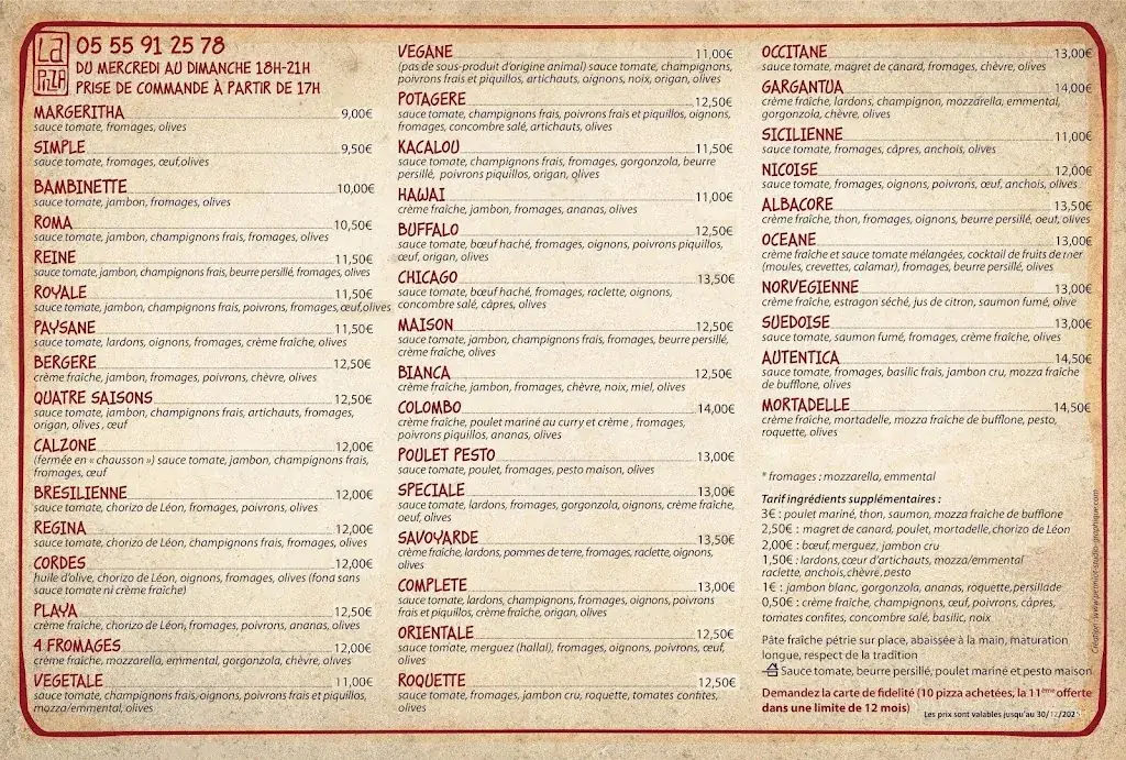 Menu_La Pizza_Beaulieu-sur-Dordogne_image_1