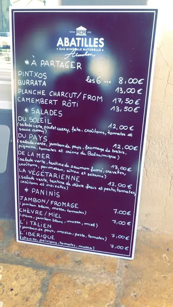 Menu_Le Comptoir - Bazas_Bazas_image_1