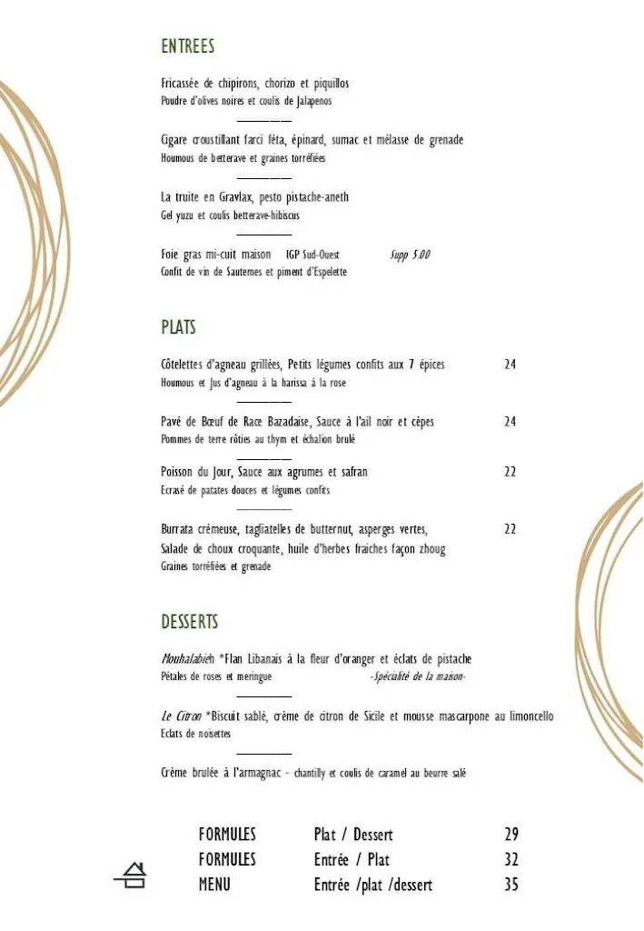 Menu_Le Gastronome_Bazas_image_1
