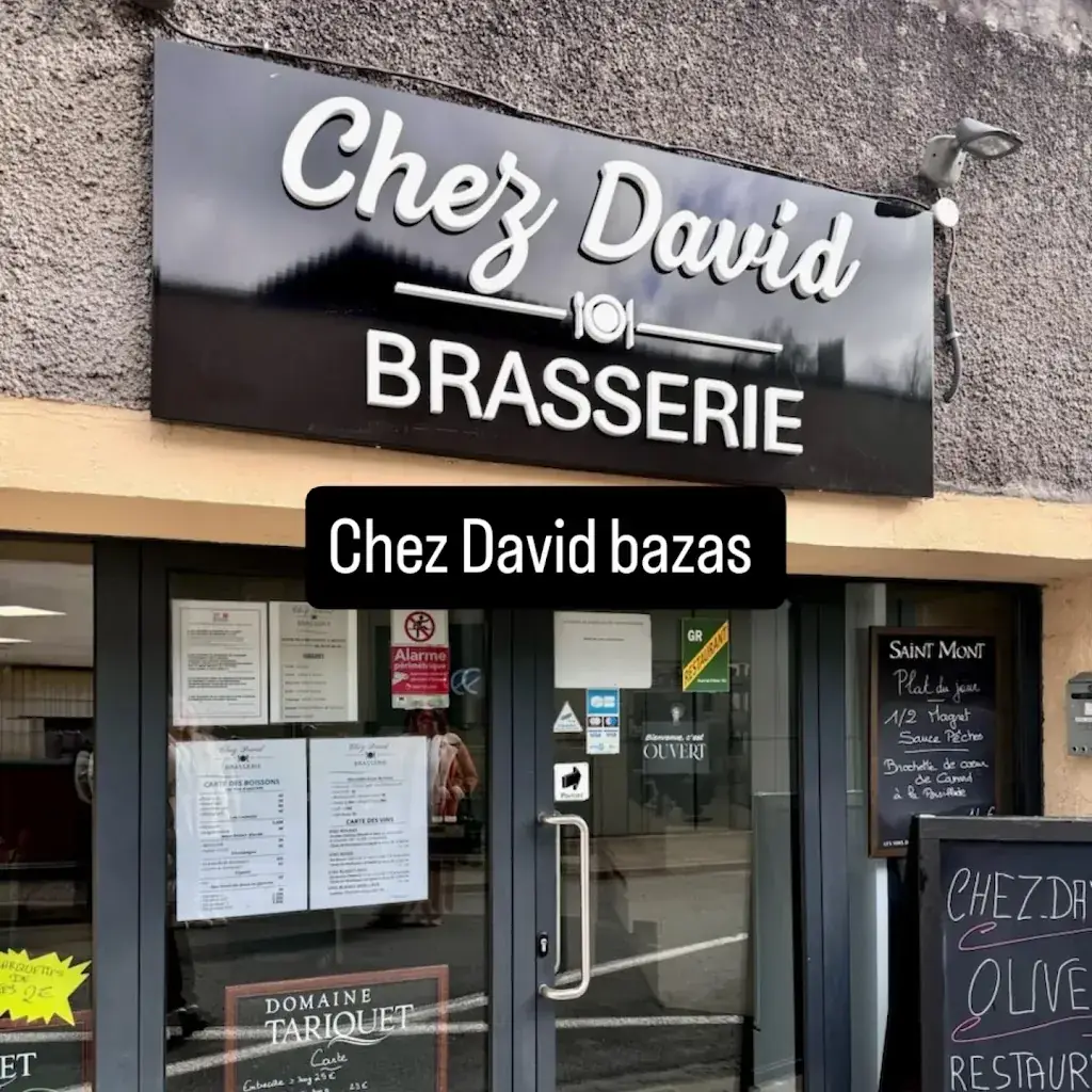 CHEZ DAVID Restaurant in Bazas