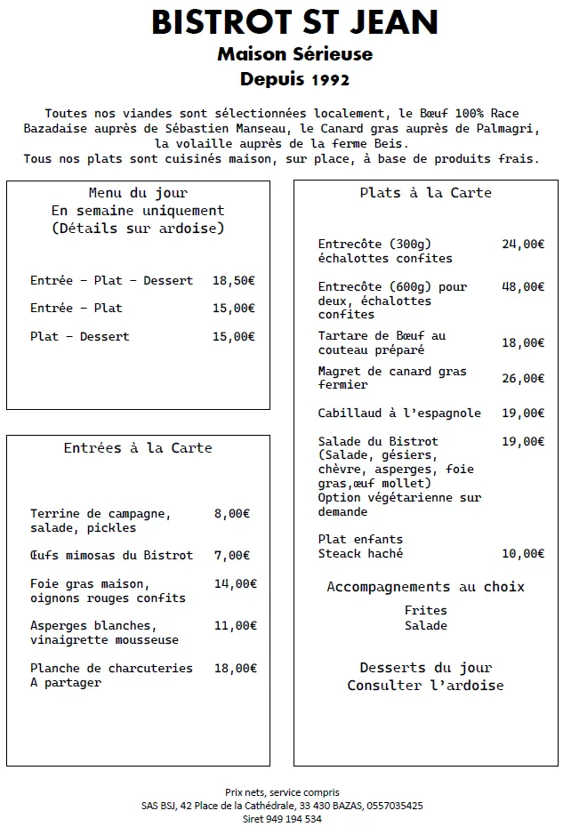 Menu_Bistrot Saint Jean_Bazas_image_1