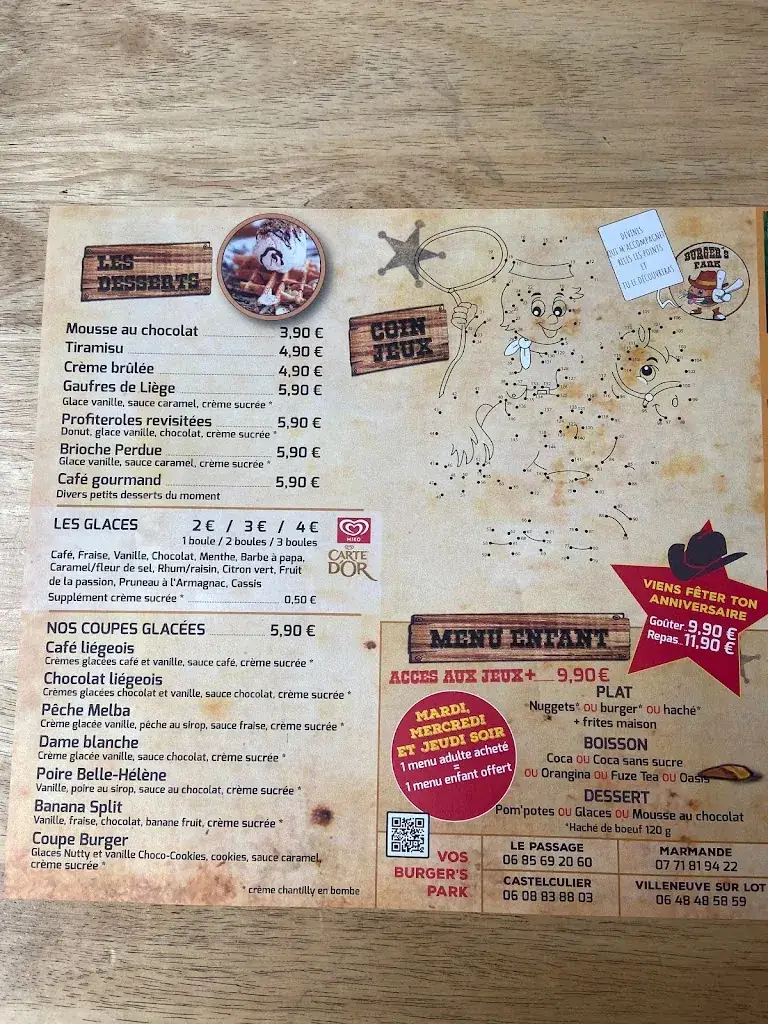 Menu_Burger's Park_Beaupuy_image_2