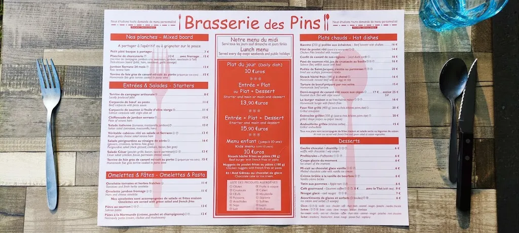 Menu_Brasserie des Pins_Samazan_image_4