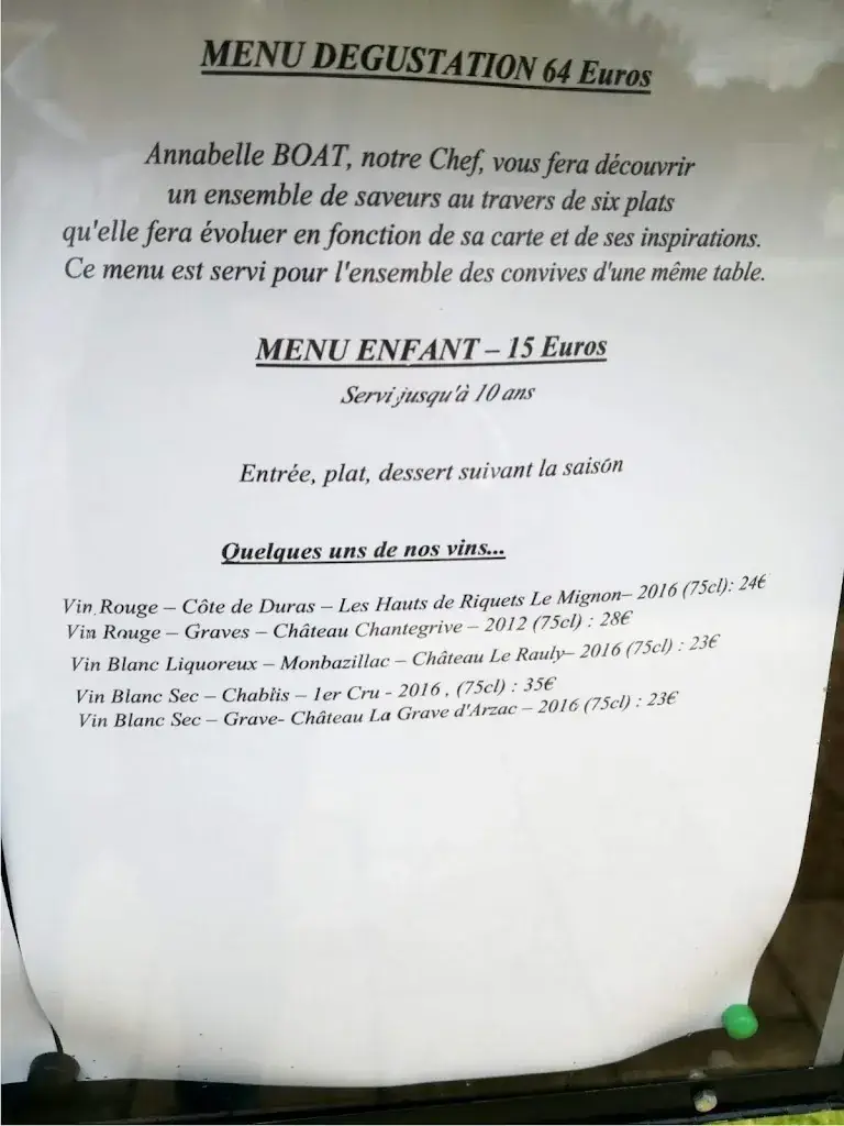 Menu_Restaurant Boat Aux Saveurs_Marmande_image_2