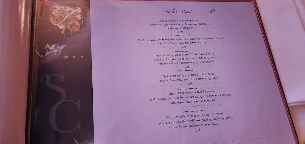 Menu_LE RESTAURANT DU GRIFFIER_Granzay-Gript_imagen_2