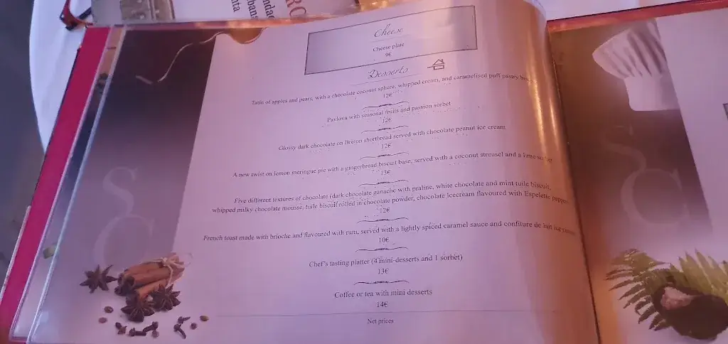 Menu_LE RESTAURANT DU GRIFFIER_Granzay-Gript_imagen_3