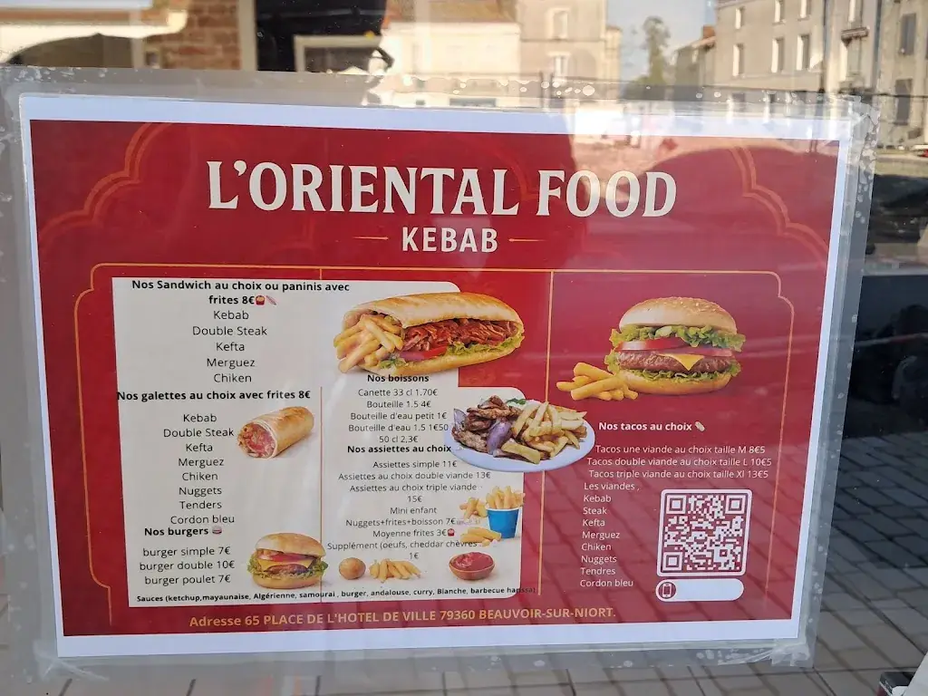 L'Oriental Food Restaurant in Beauvoir-sur-Niort